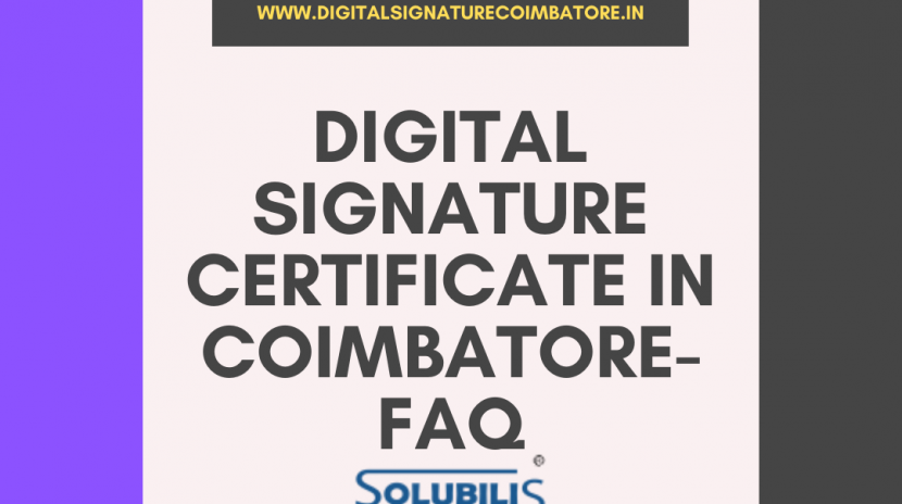 digital signature in coimbatore